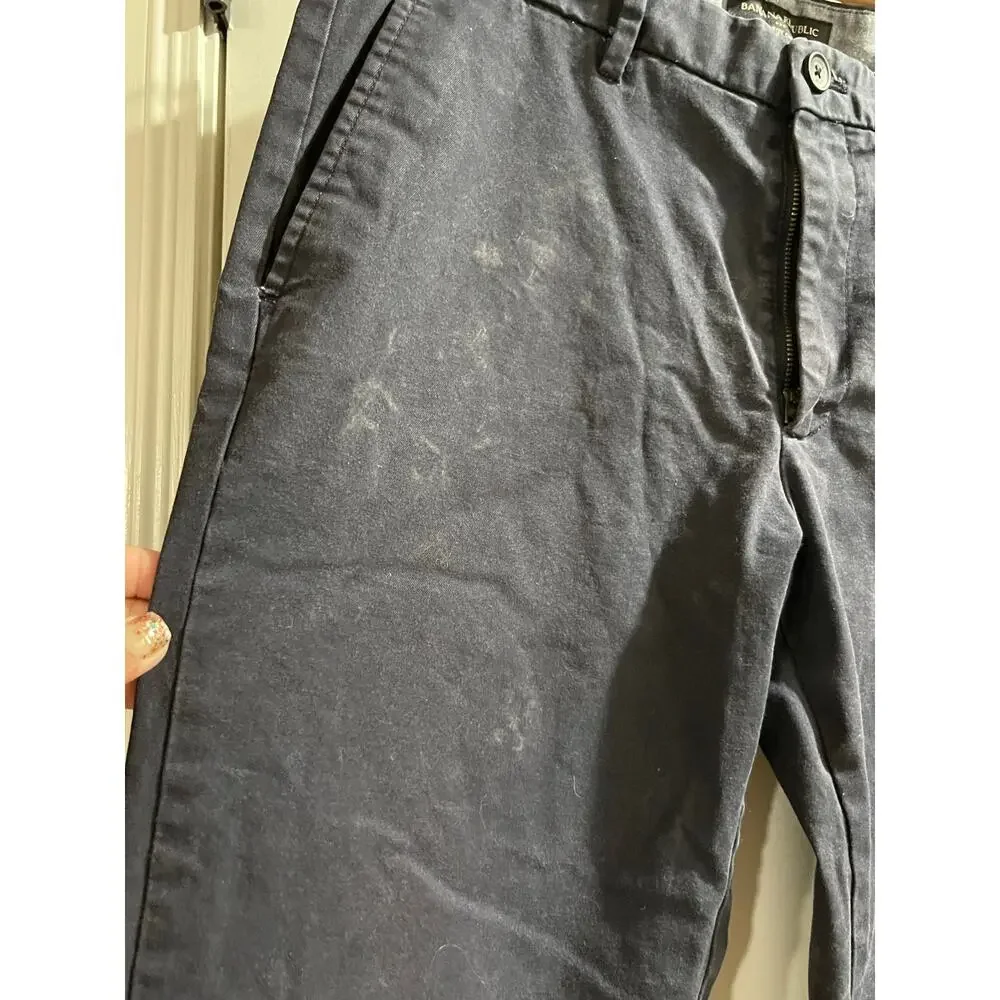 Banana Republic Mason Chino Pants Mens 31x30 GUC